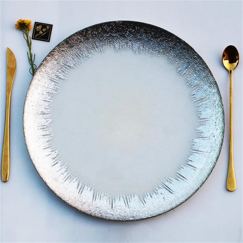 Wholesale Glass Charger Plate PZ-015 - Image 4